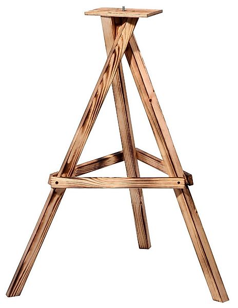 dobar Vogelhaus Vogelhausständer Dreibein, geflammt günstig online kaufen