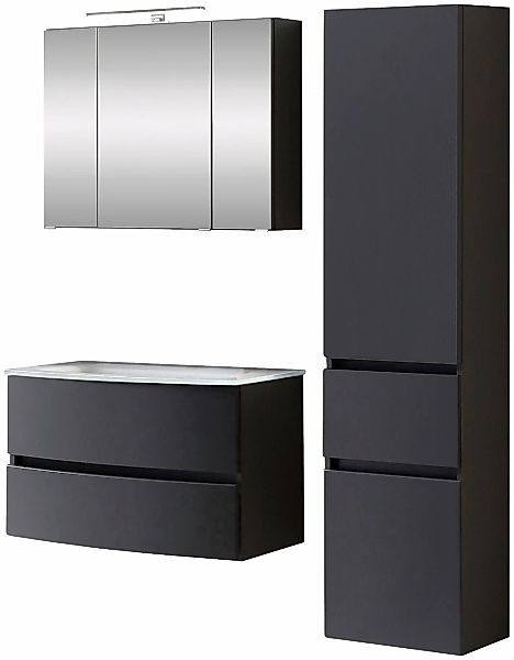 welltime Badezimmer-Set "Kaunas" Set, 3 Stk. tlg. günstig online kaufen