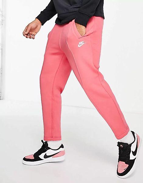 Nike – Club – Schmal zulaufende Jogginghose in Archäo-Rosa günstig online kaufen