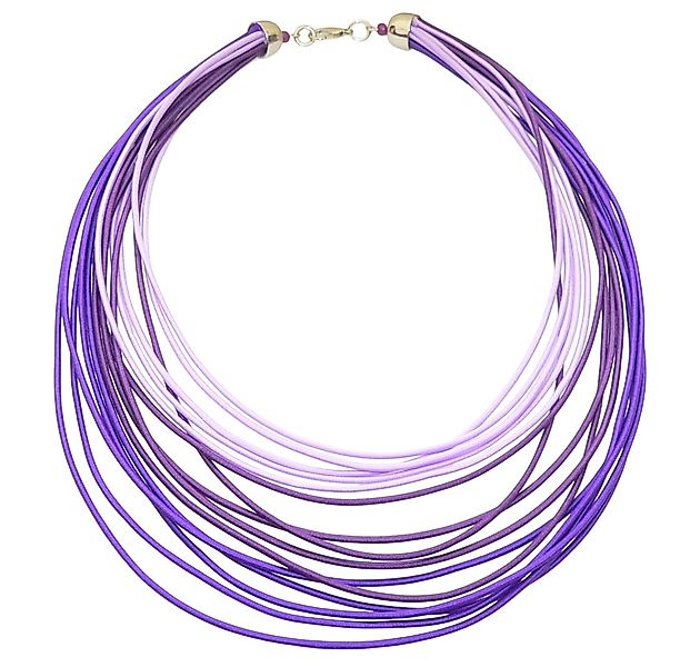 traumschmuck Statementkette 393f Halskette Collier Statement Textil mehrrei günstig online kaufen