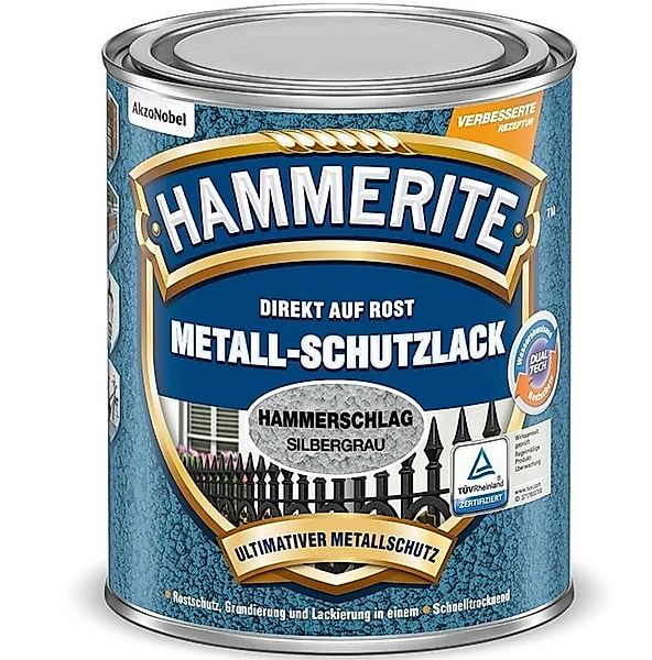 Hammerite  Metallschutzlack Silbergrau glänzend / 62098, günstig online kaufen