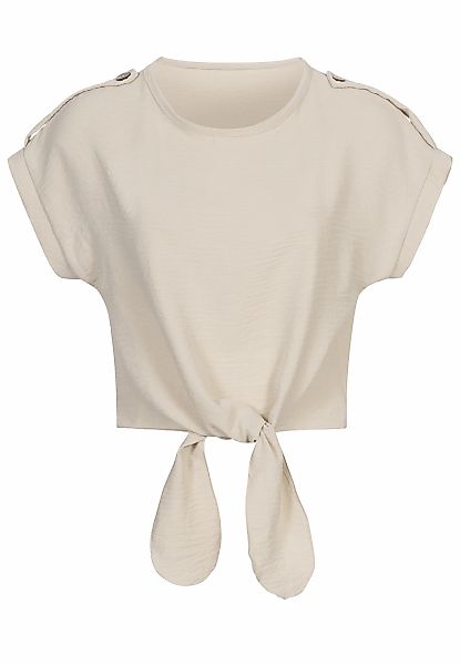 CLOUD 5IVE Muskelshirt "CLOUD 5IVE Musselin Top with knot detail" 1 Stk. günstig online kaufen