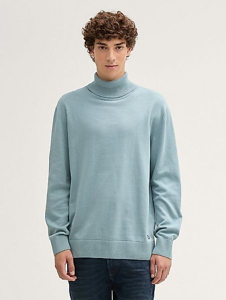 TOM TAILOR Denim Strickpullover Pullover & Strickjacken Basic Rollkragenpul günstig online kaufen