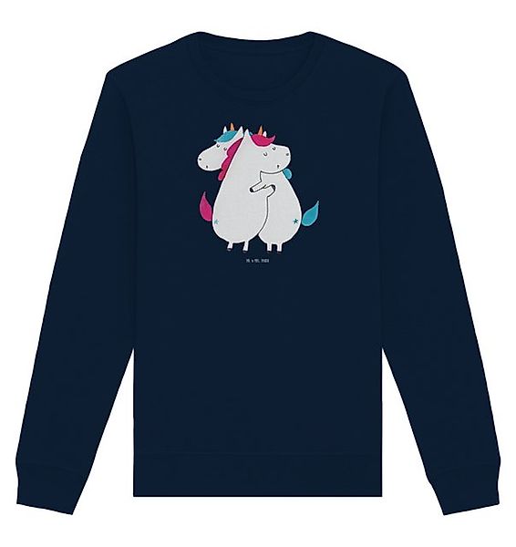 Mr. & Mrs. Panda Longpullover Einhörner Umarmen Größe XXL - French Navy - G günstig online kaufen