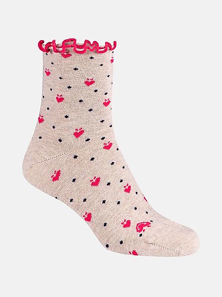 Lieblingsstück Langsocken "Lovely Socks "DorothyEP" aus Baumwollmix" mit Ba günstig online kaufen