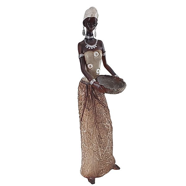 Aspinaworld Afrikafigur Afrikanische Dekofigur Frau mit günstig online kaufen