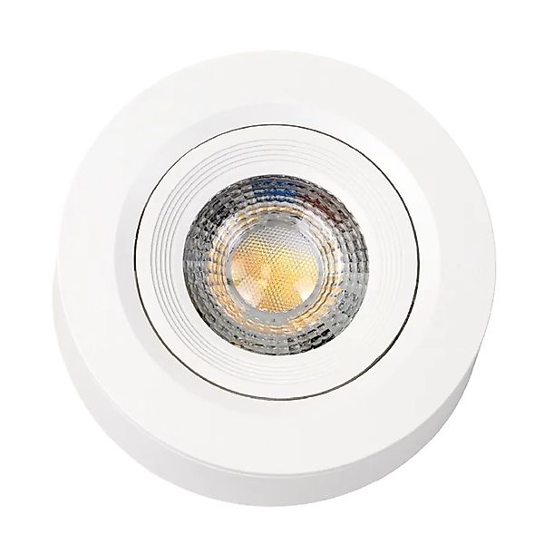 LUXULA LED Einbauspot Ø75mm CCT Farbwahl Warm- Kaltweiß Einbau & Aufbau 5W günstig online kaufen