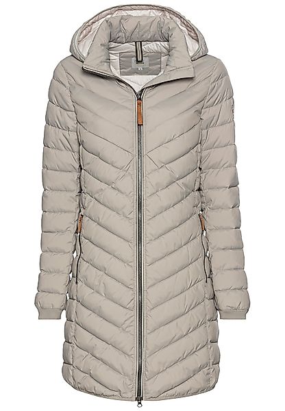 camel active Steppmantel Steppmantel mit Fischgrat-Muster günstig online kaufen
