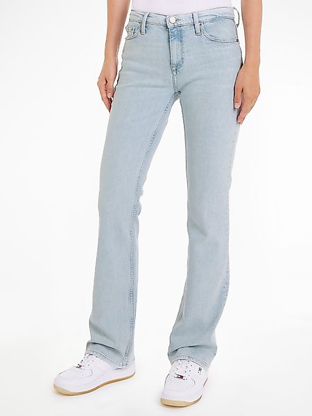 Tommy Jeans Bootcut-Jeans Maddie mit Tommy günstig online kaufen