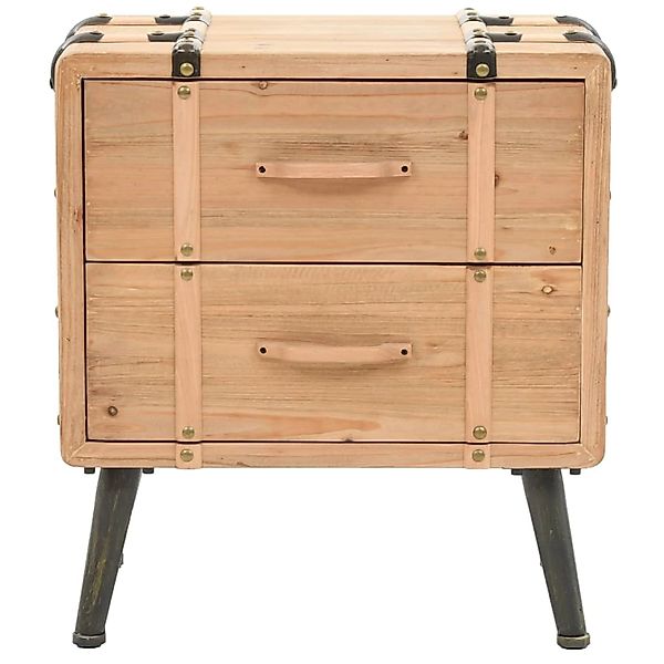 Nachttisch Massiv Tannenholz 50 X 35 X 57 Cm günstig online kaufen