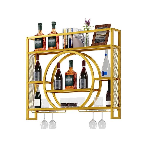 UEV Weinregal Schwebende Wandregal Mit 15 günstig online kaufen