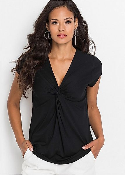 bonprix T-Shirt Shirt aus Viskose-Mix günstig online kaufen