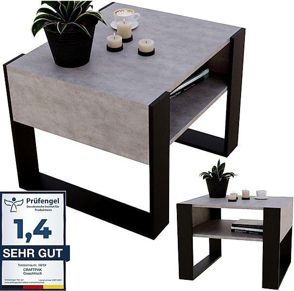 CraftPAK Couchtisch aus hochwertigem Holz mit günstig online kaufen