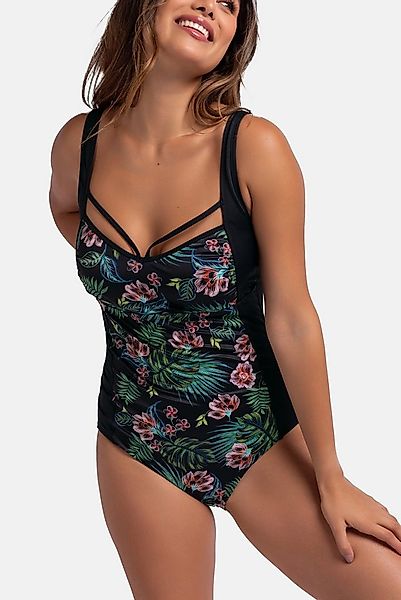 Dorina Badeanzug KANJARI Florales Muster, Leicht gepolstert, Pads herausneh günstig online kaufen