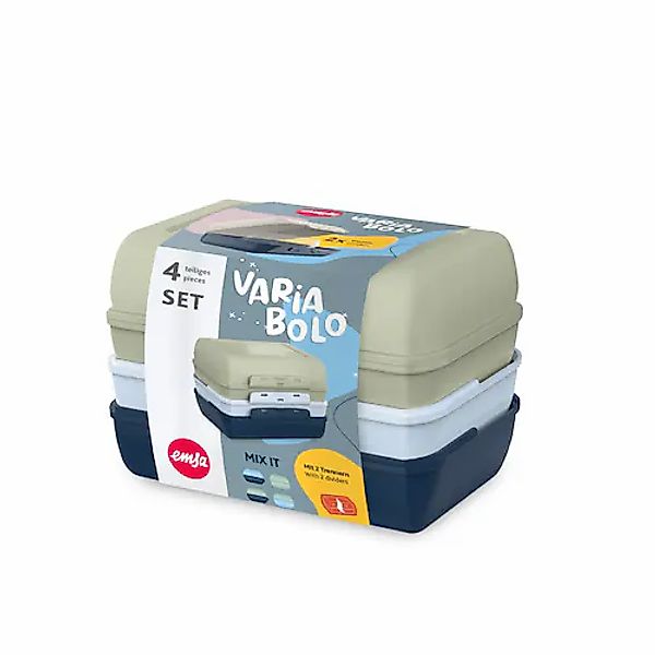 Emsa Lunchbox »Variabolo« Set, 4 tlg. tlg. günstig online kaufen