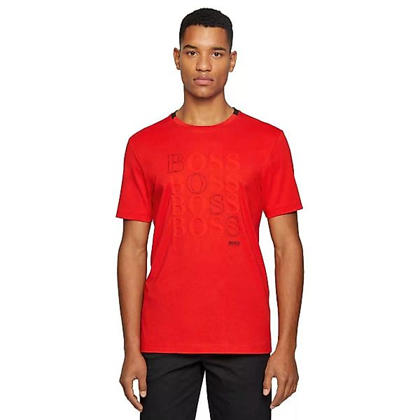 Boss Teeonic Kurzarm T-shirt L Medium Red günstig online kaufen