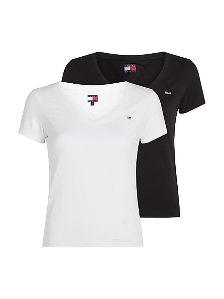 Tommy Jeans T-Shirt TJW 2PACK V-NECK günstig online kaufen