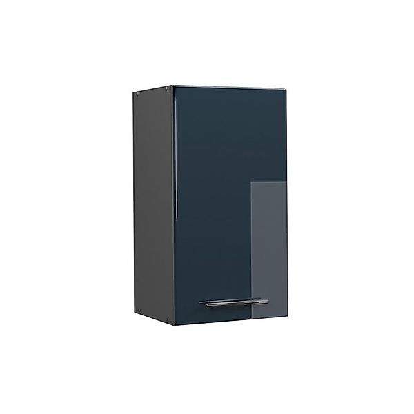 Vicco Hängeschrank Fame-Line, Dunkelblau Hochglanz/Anthrazit, 40 günstig online kaufen
