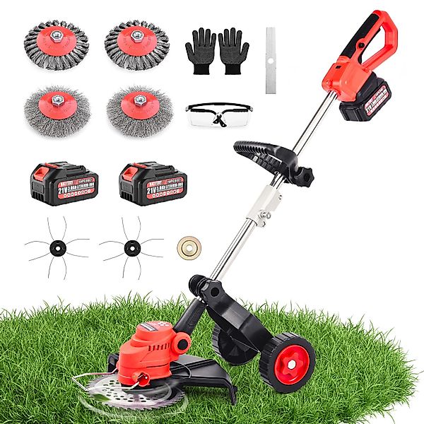 XERSEK Elektro-Rasentrimmer 5 in 1 Akku-Rasentrimmer günstig online kaufen