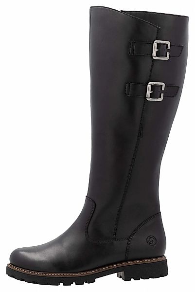 Remonte Remonte - Kniehoch Stiefel D8486 - Schwarz Stiefel günstig online kaufen