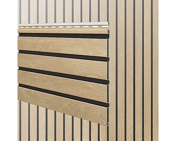 Vox Verkleidungspaneel Canadian Siding SXP-06 Max 3 Fronto V-Black 2,95 m S günstig online kaufen