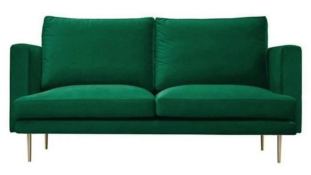 Xlmoebel Sofa 2-Sitzer Sofa in Grün - Innovatives Möbeldesign, Modernes Tex günstig online kaufen