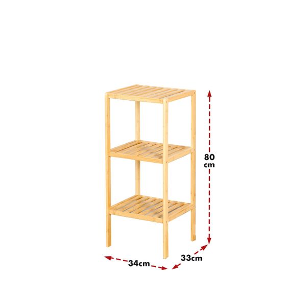 Floordirekt Standregal aus Bambus Lowa, Kreativen günstig online kaufen
