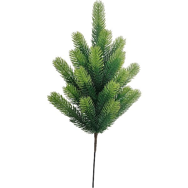 Kunsttannenzweig Nagano 52,5 cm Grün Innen günstig online kaufen