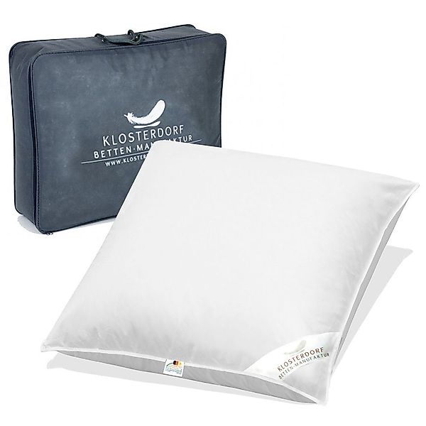 Klosterdorf Betten-Manufaktur Daunenkissen Premium Gänsedaunenkopfkissen Ko günstig online kaufen