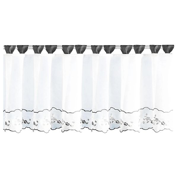 Arsvita Vorhang, Schlaufen, transparent, Voile, Bistrogardine günstig online kaufen