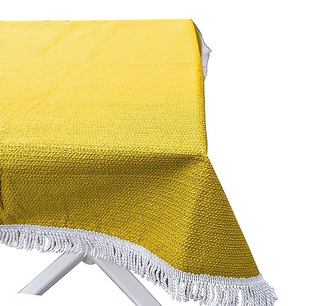 Grasekamp Gartentischdecke Gartentischdecke Weichschaum Gelb günstig online kaufen