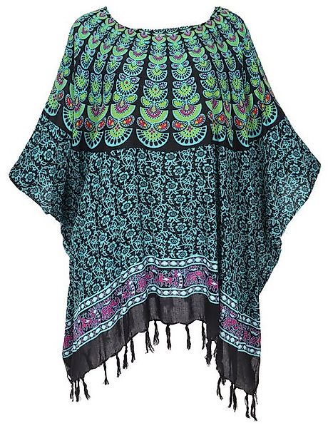 Guru-Shop Longbluse Kaftan, Ibiza-StyleTunika, Boho Bluse, günstig online kaufen
