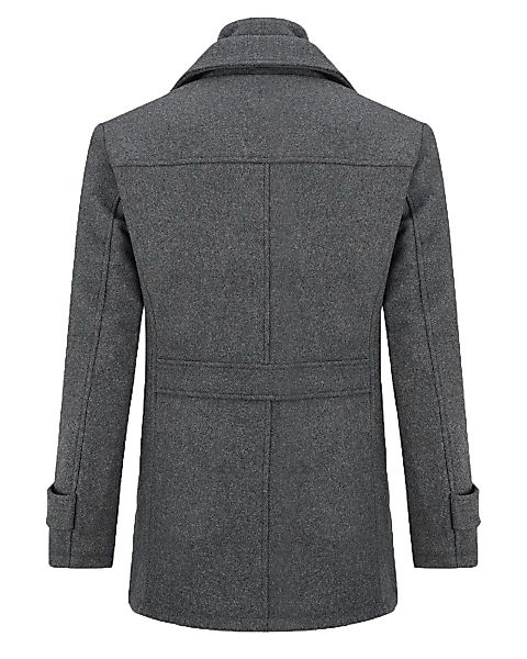Allthemen Kurzmantel mit abnehmbarem Doppelkragen günstig online kaufen