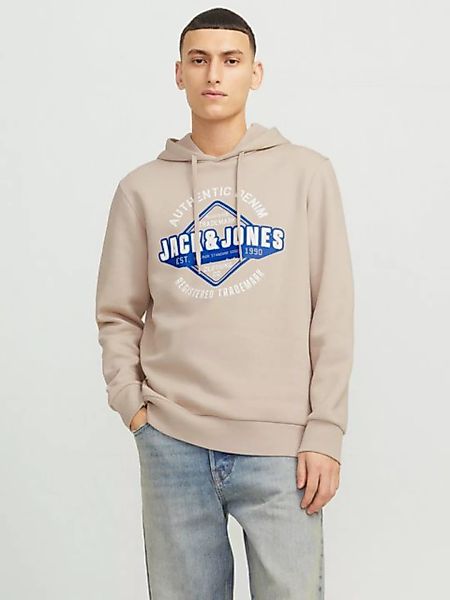 Jack & Jones Kapuzensweatshirt JJELOGO SWEAT HOOD 2 COL 24/25 NOOS mit Logo günstig online kaufen