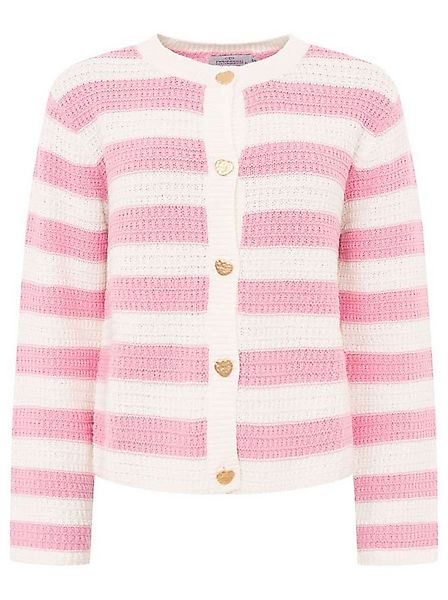 Zwillingsherz Strickjacke Strickjacke mit goldenen Knöpfen günstig online kaufen