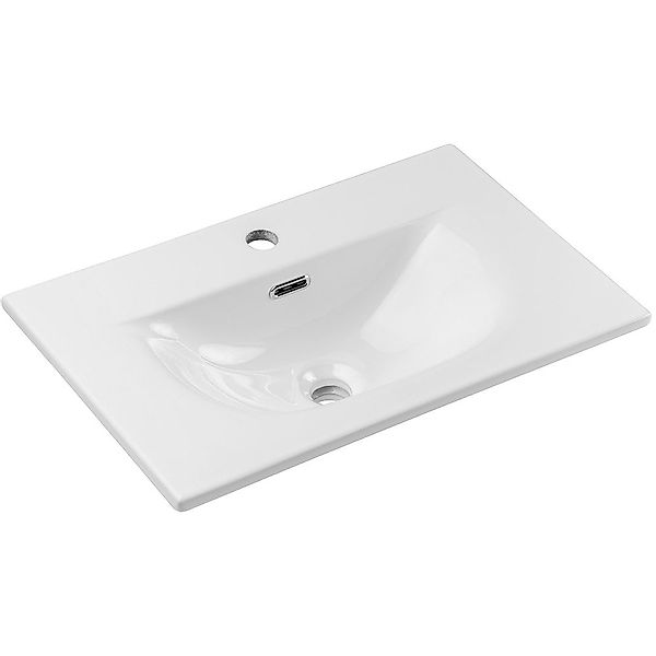 Lomadox Waschtisch NEWPORT-56-CASHMERE, 61cm mit Keramikwaschbecken, günstig online kaufen