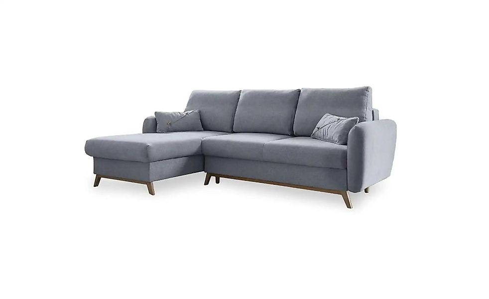 Miuform Ecksofa mit Schlaffunktion Scandic Lagom ¦ grau ¦ Maße (cm): B: 235 günstig online kaufen
