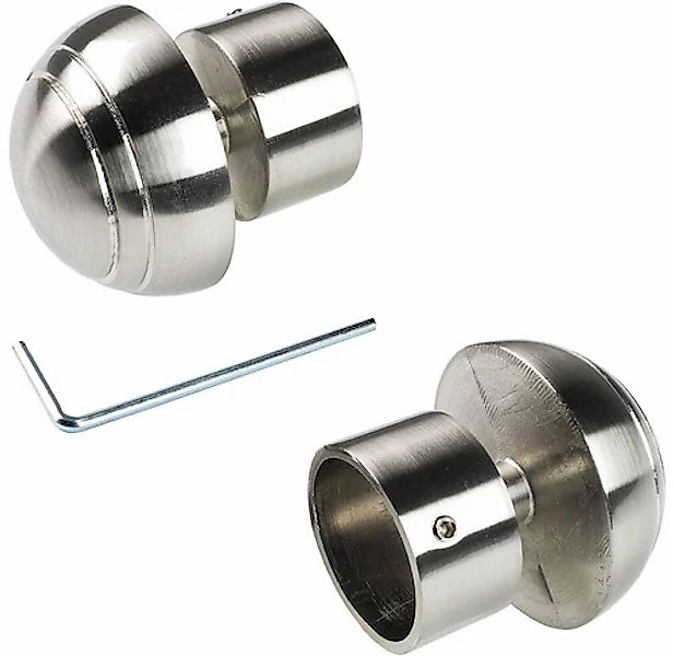 Liedeco Gardinenstangen-Endstück für Gardinenstange Ø 28 mm günstig online kaufen