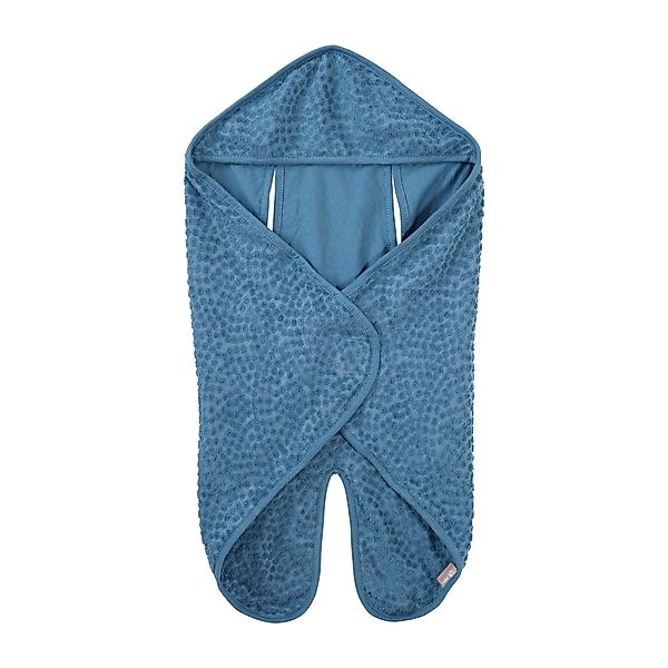 Babydecke Einschlagdecke Seashells Indigo aus Bio-Baumwolle günstig online kaufen
