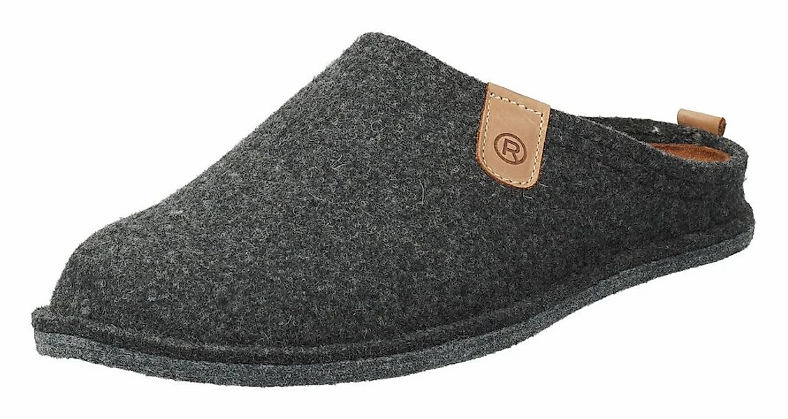 Rohde Pantoffel "LUCCA-H", mit herausnehmbarer Leder-Innensohle, Weite G günstig online kaufen