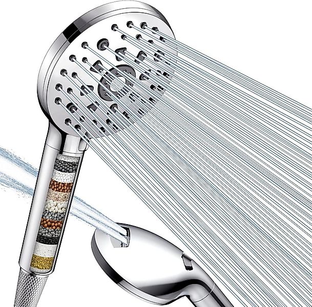 LuxusKollektion Handbrause Duschkopf mit Filter 15 günstig online kaufen