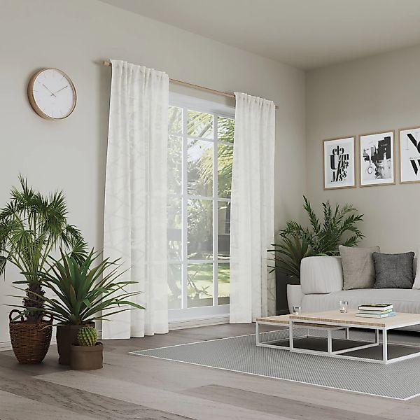 Neutex for you Vorhang "ALLEGRO" Multifunktionsband 1 Stk. tlg. Buntweber m günstig online kaufen