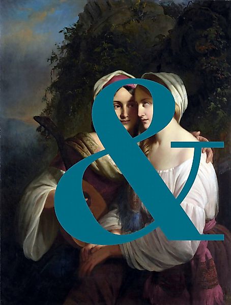 queence Acrylglasbild "Liebespaar mit Farbklecks" Bilder von Liebespaaren günstig online kaufen