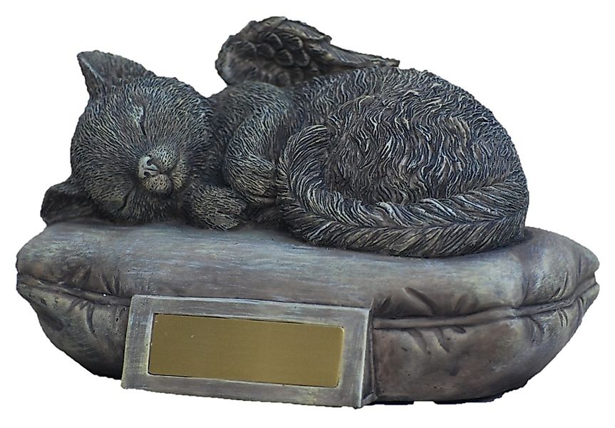 MystiCalls Dekofigur Katzen Urne als Katzen-Engelfigur günstig online kaufen