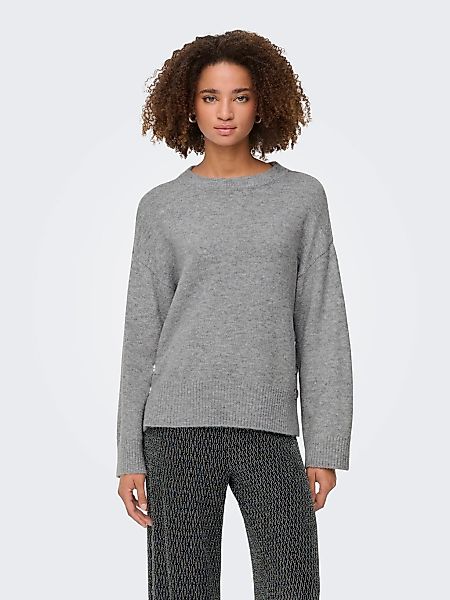 ONLY Strickpullover "ONLRENE LIFE LS BUTTON O-NECK CC KNT" günstig online kaufen