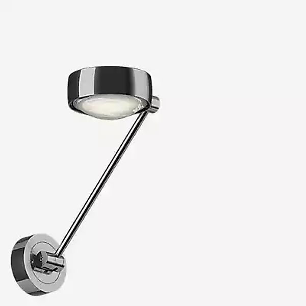 Occhio Sento Parete Singolo 30 Up E Wandleuchte LED, Kopf chrom glänzend/Bo günstig online kaufen