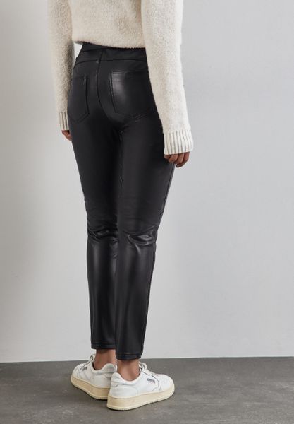 STREET ONE Lederhose High Waist günstig online kaufen