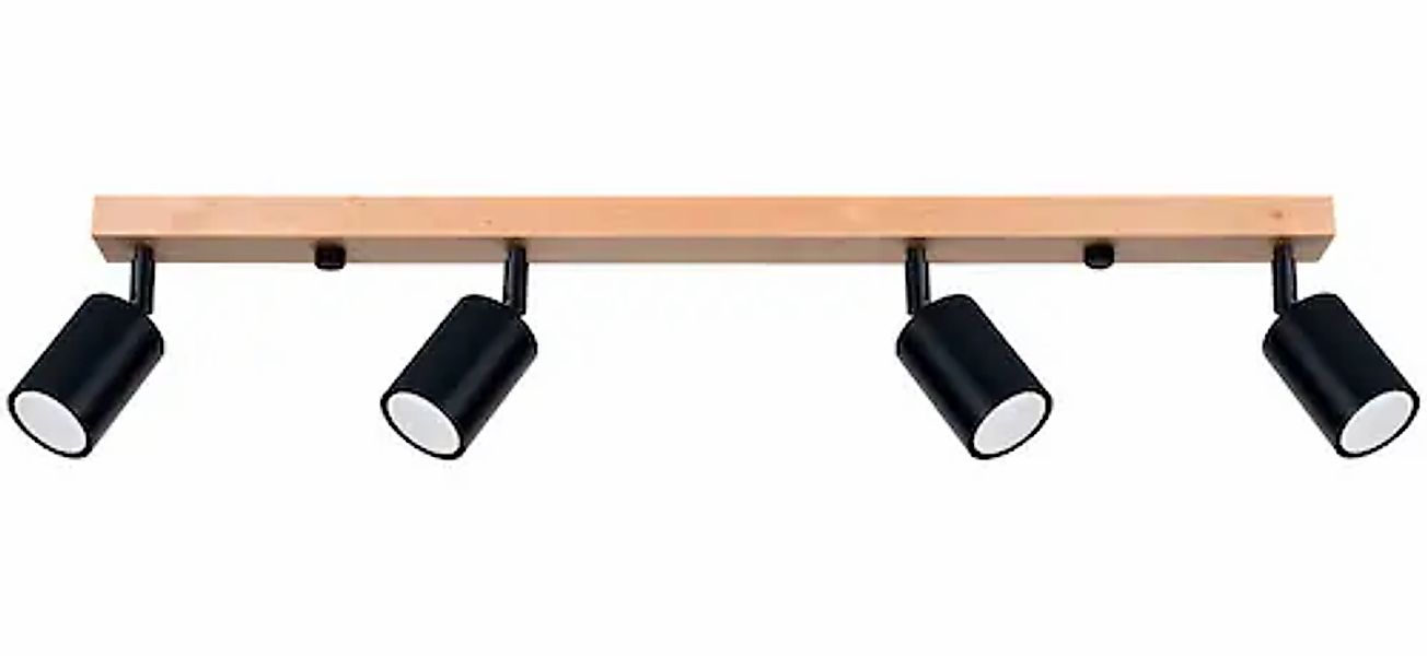 SOLLUX lighting Deckenleuchte »VERDO«, 4 flammig, Leuchtmittel GU10   ohne günstig online kaufen