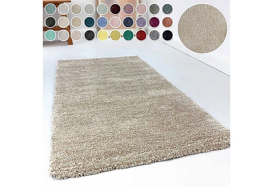 Esprit Hochflor-Teppich Relaxx ESP-4150, rechteckig, Höhe: 25 mm, Wohnzimme günstig online kaufen