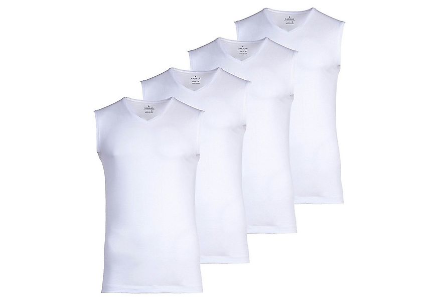 RAGMAN Unterhemd Herren Unterhemd 4er Pack Baumwolle (Packung, 4er Pack) günstig online kaufen